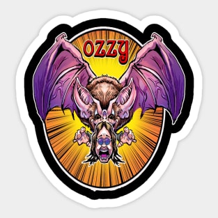 Ozzy in Flight Sticker